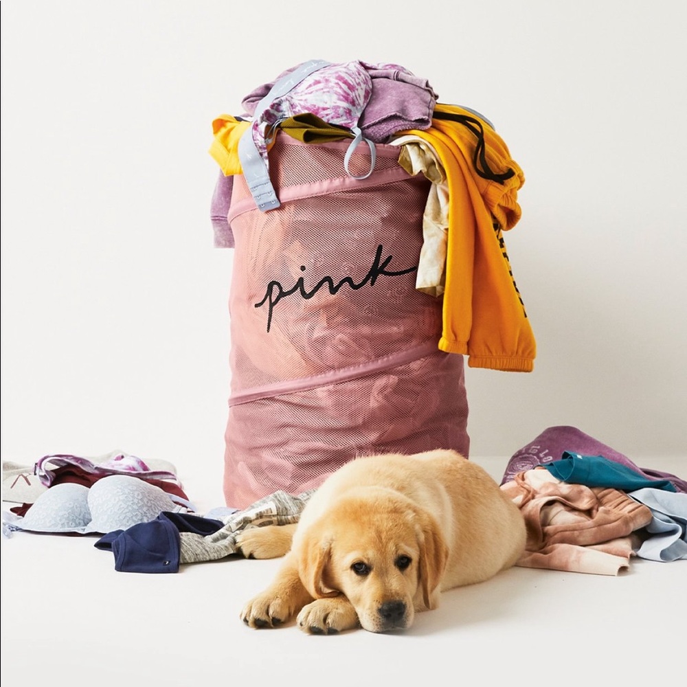 PINK Laundry Bag